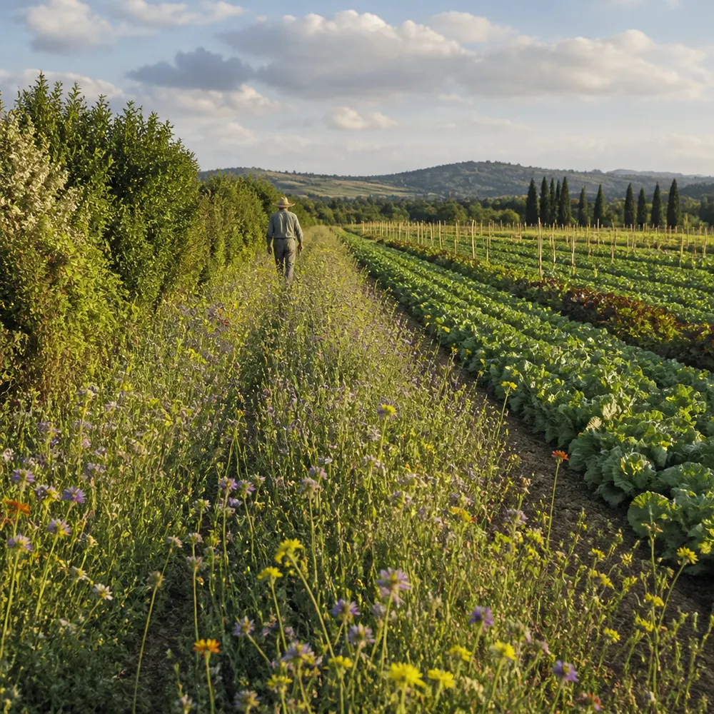 Come riconoscere un'azienda biologica attenta al paesaggio — Siepi, filari e corridoi ecologici nel biologico: come le aziende bio rigenerano il paesaggio agricolo italiano