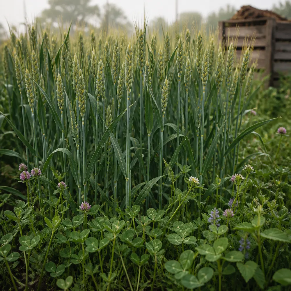 Come si coltiva il grano biologico rispetto al grano convenzionale — Farina biologica vs farina convenzionale: differenze reali su grano, nutrienti, pesticidi e resa in cucina