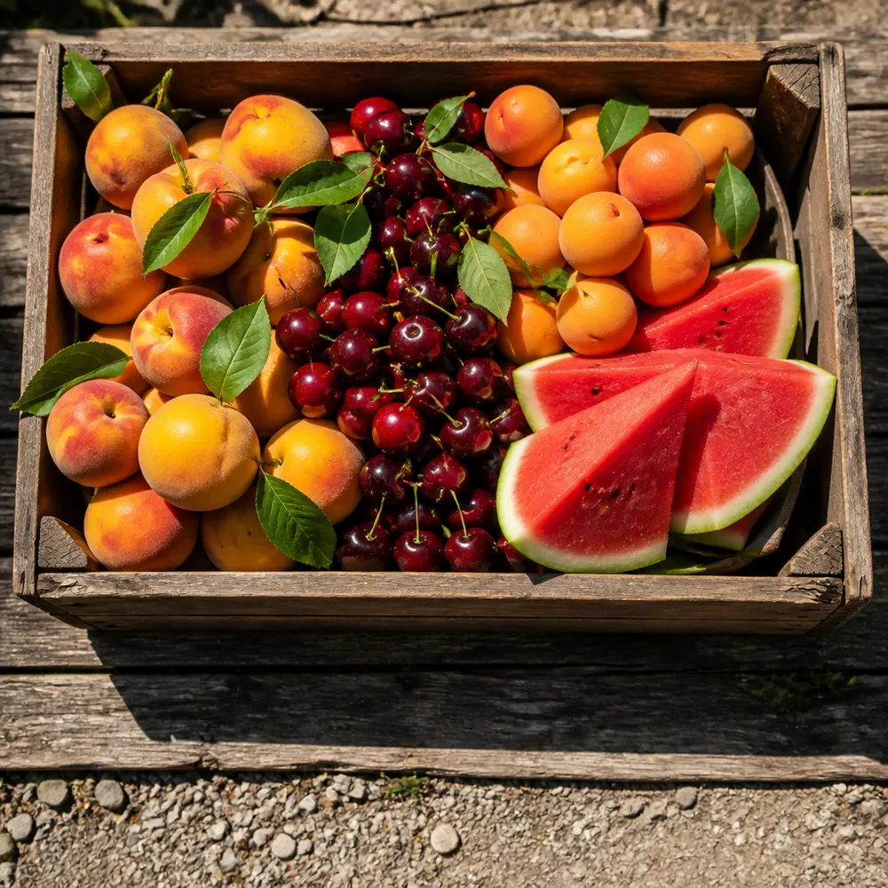 La frutta di luglio: la base perfetta per la merenda estiva — Merenda biologica per bambini: idee sane, ricette facili e consigli per l'estate