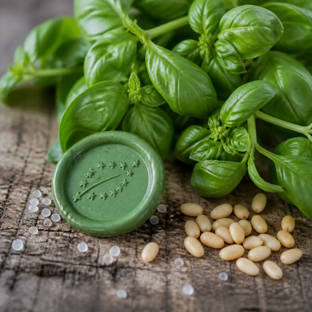 Cosa rende un pesto "biologico": certificazione e ingredienti — Pesto biologico: come sceglierlo, leggere l'etichetta e riconoscere quello davvero artigianale