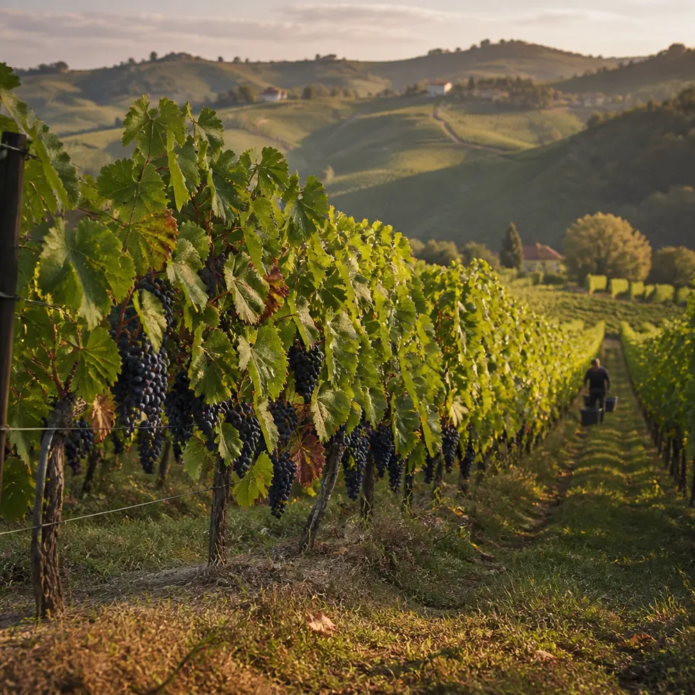 Vini biologici del Piemonte: Langhe, Monferrato e Alto Piemonte — Prodotti biologici del Piemonte: nocciole, riso, formaggi e vini da comprare a settembre