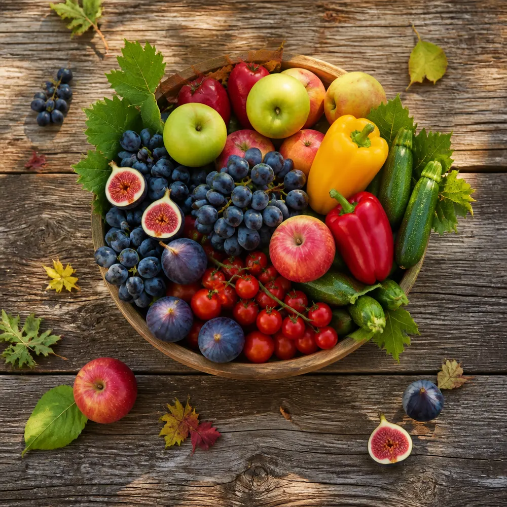Frutta e verdura bio di stagione a settembre: cosa scegliere — Rientro a scuola biologico: come preparare pranzo, snack e colazione bio per i bambini a settembre