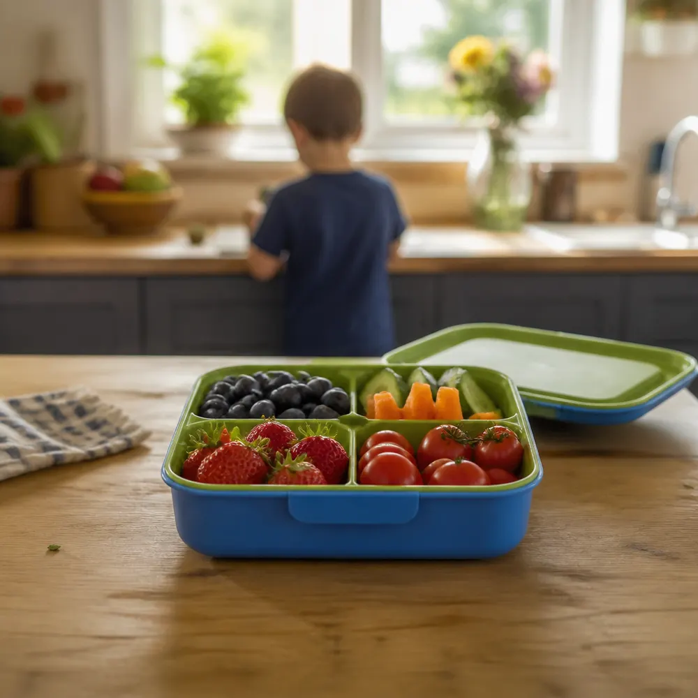 Come coinvolgere i bambini nella preparazione — Rientro a scuola biologico: come preparare pranzo, snack e colazione bio per i bambini a settembre