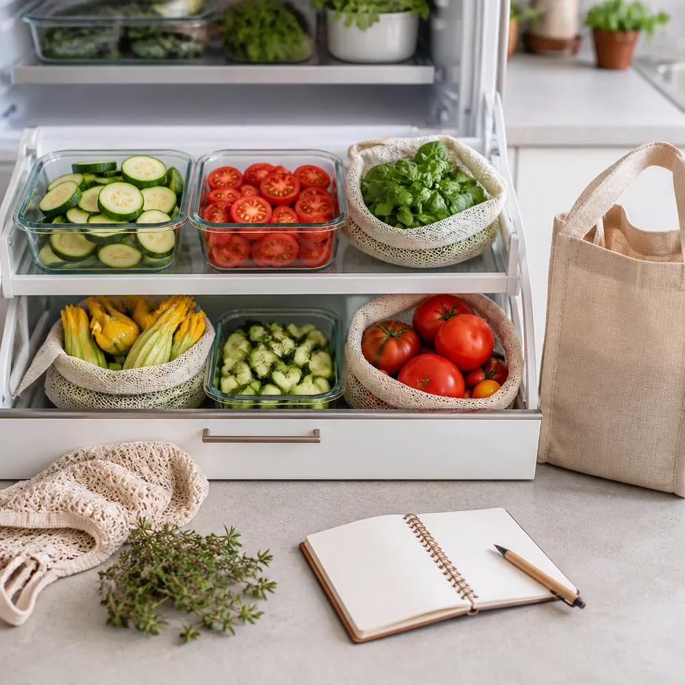 Come evitare lo spreco alimentare nella spesa bio di agosto: 7 regole pratiche — Come fare la spesa biologica ad agosto: cosa comprare, cosa evitare e come organizzarsi per non sprecare
